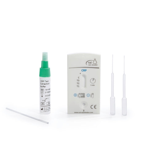 NADAL CRP Schnelltest, Nachweis von C-reaktivem Protein, 1 Packung mit 20 Tests, professionelle Anwendung