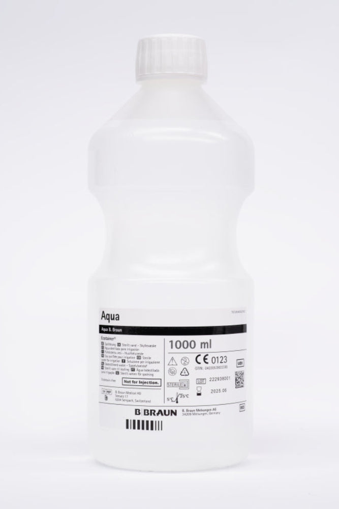 6x Aqua B. Braun, Ecotainer® 1000 ml