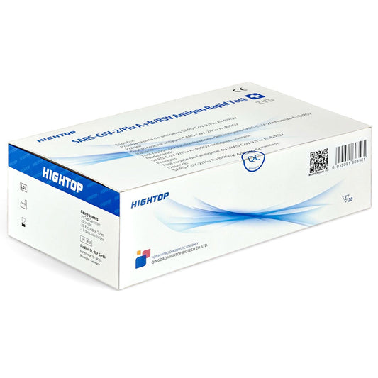 Hightop SARS-CoV-2, Influenza A/B, RSV Antigen Schnelltest
