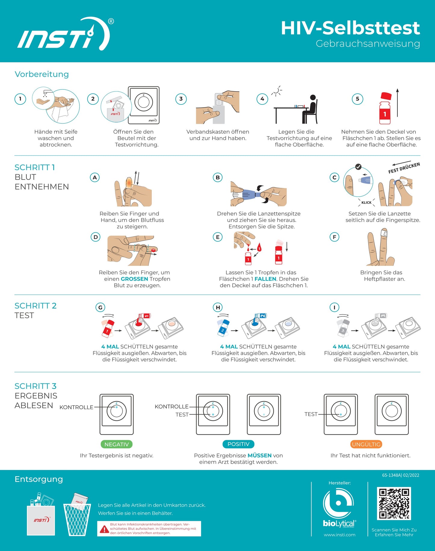 INSTI HIV-Selbsttest