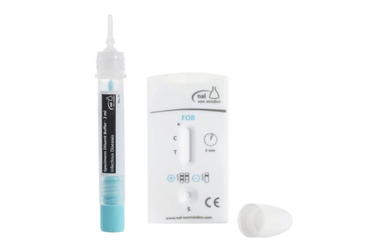 NADAL FOB Schnelltest, Nachweis von Hämoglobin, 1 Packung mit 20 Tests, professionelle Anwendung