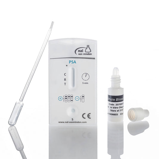 NADAL PSA Schnelltest, Nachweis von Prostataspezifisches Antigen, 1 Packung mit 20 Tests, professionelle Anwendung