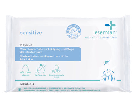 esemtan® wash mitts sensitive (8 Stück)