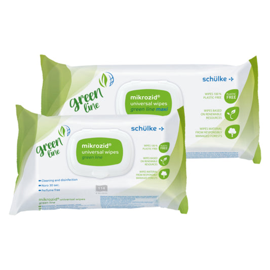 Schülke mikrozid® universal wipes green line